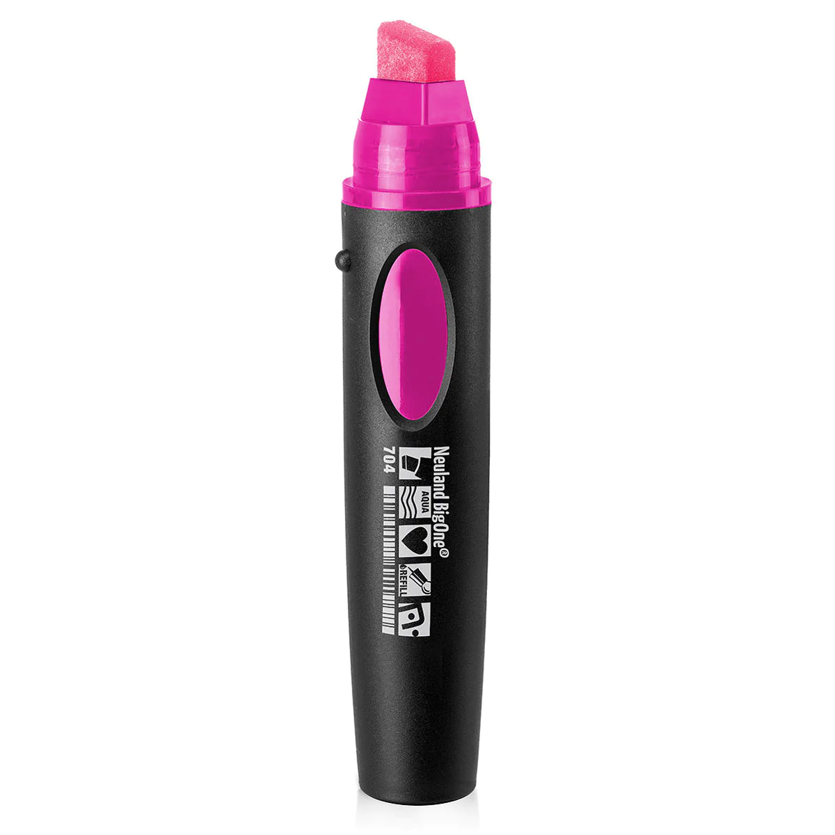 Neuland BigOne® neonově růžový fix, klínový hrot
