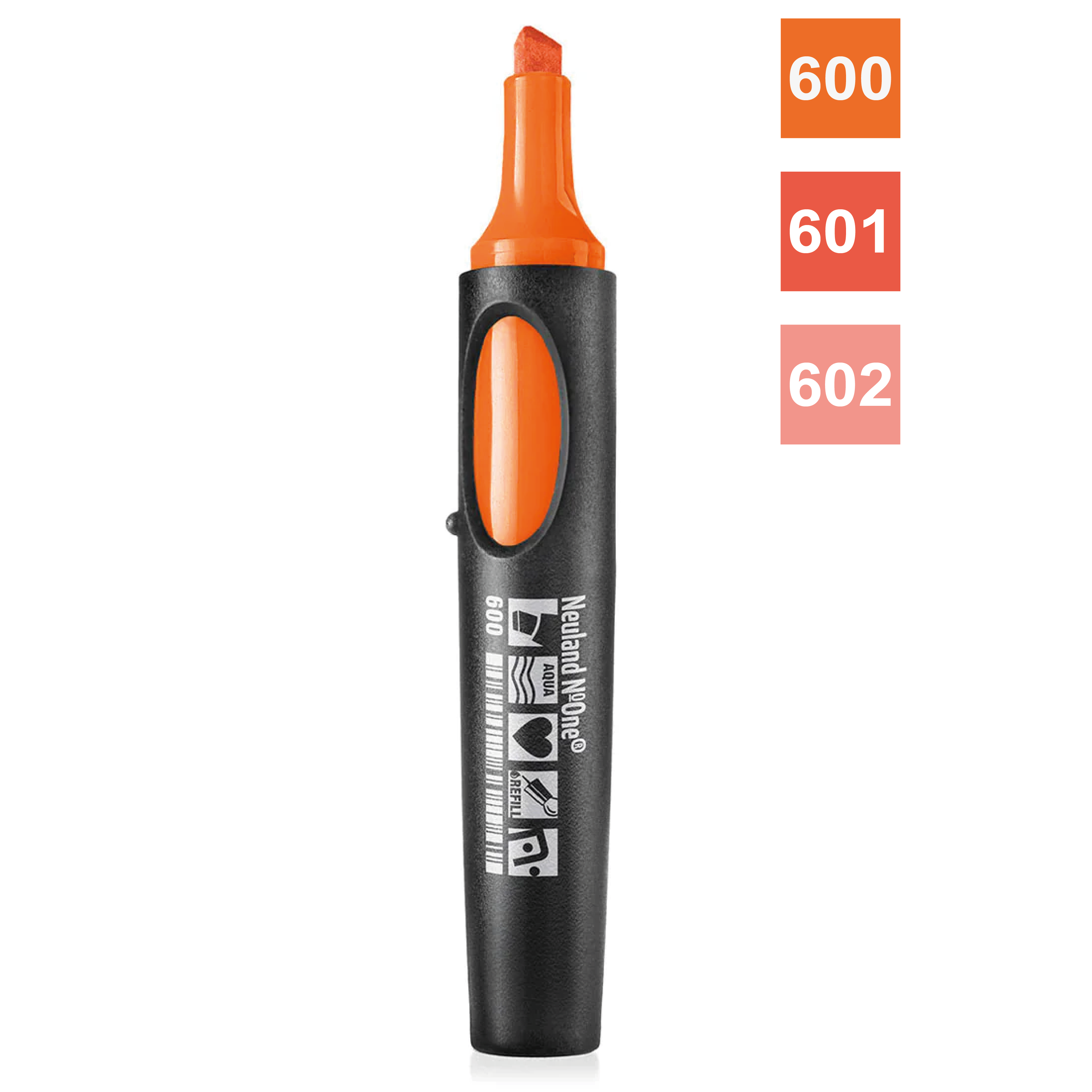 Neuland No.One® oranžový fix, klínový hrot