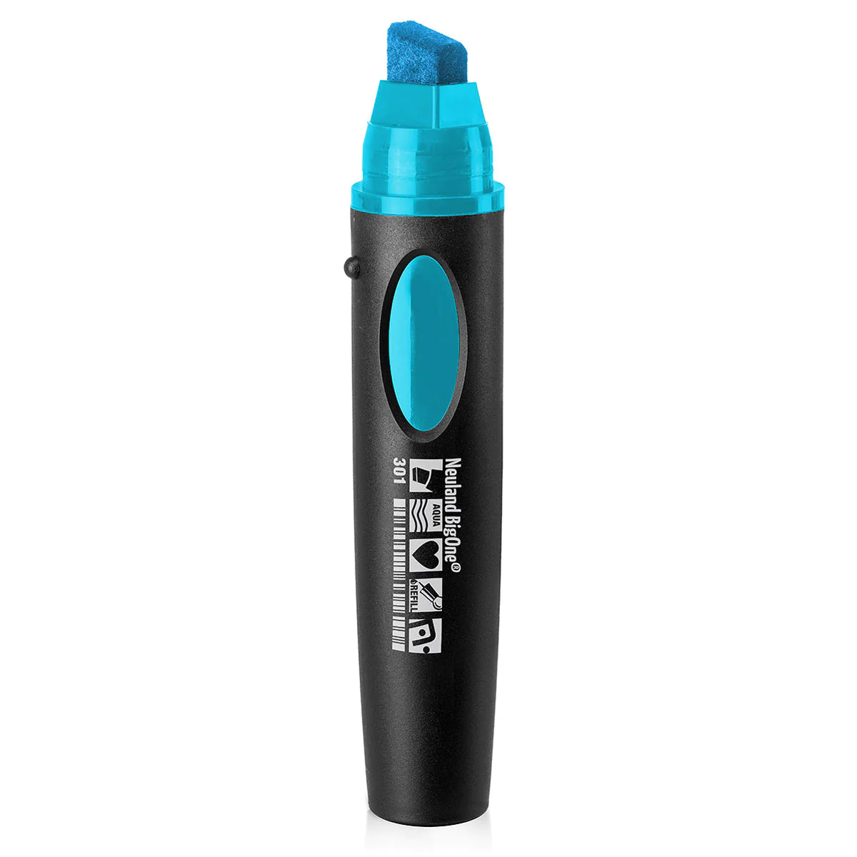 Neuland BigOne® tyrkysový fix, klínový hrot