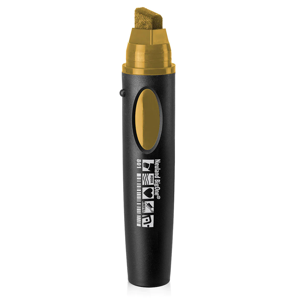 Neuland BigOne® okrově zlatý fix, klínový hrot