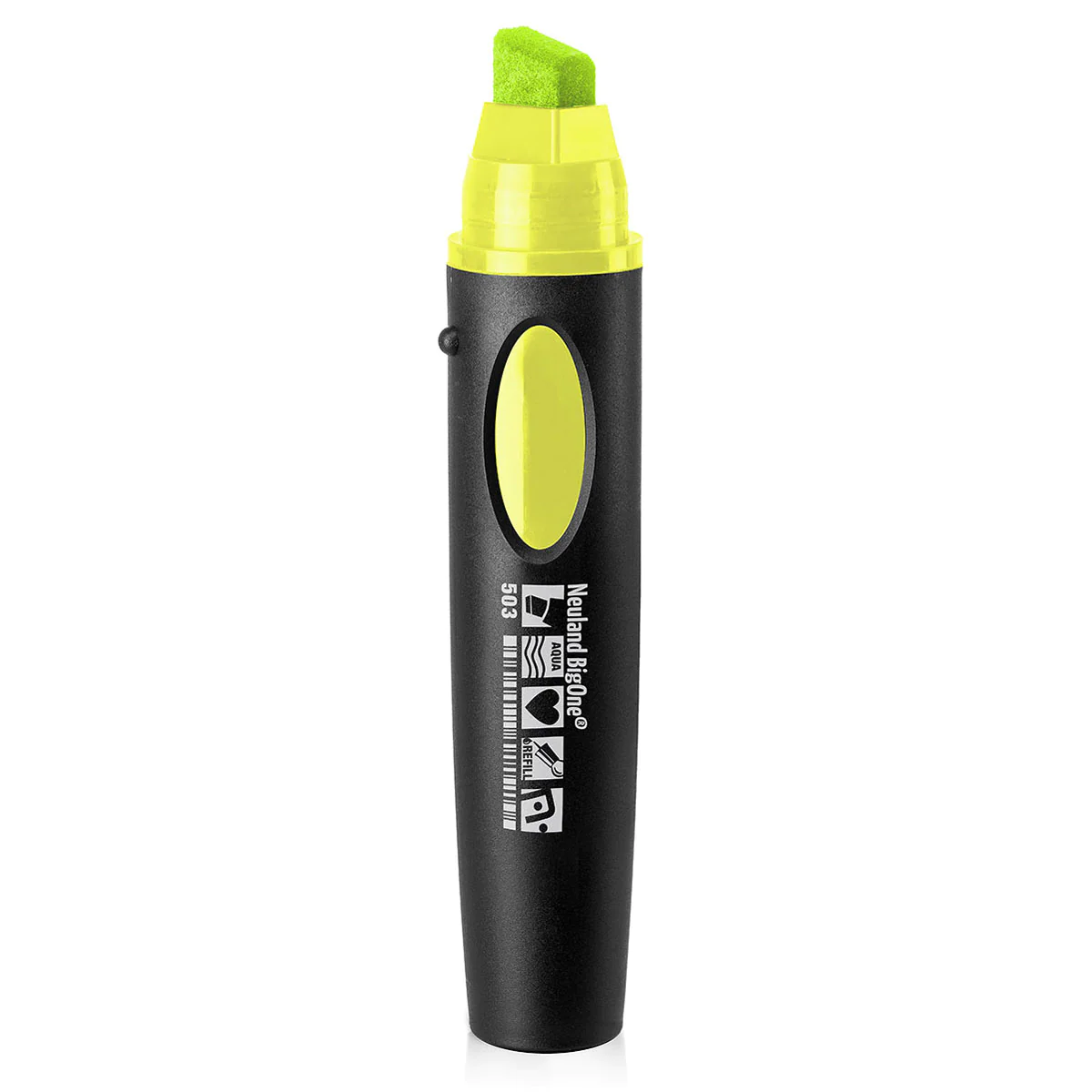 Neuland BigOne® limetkově zelený fix, klínový hrot