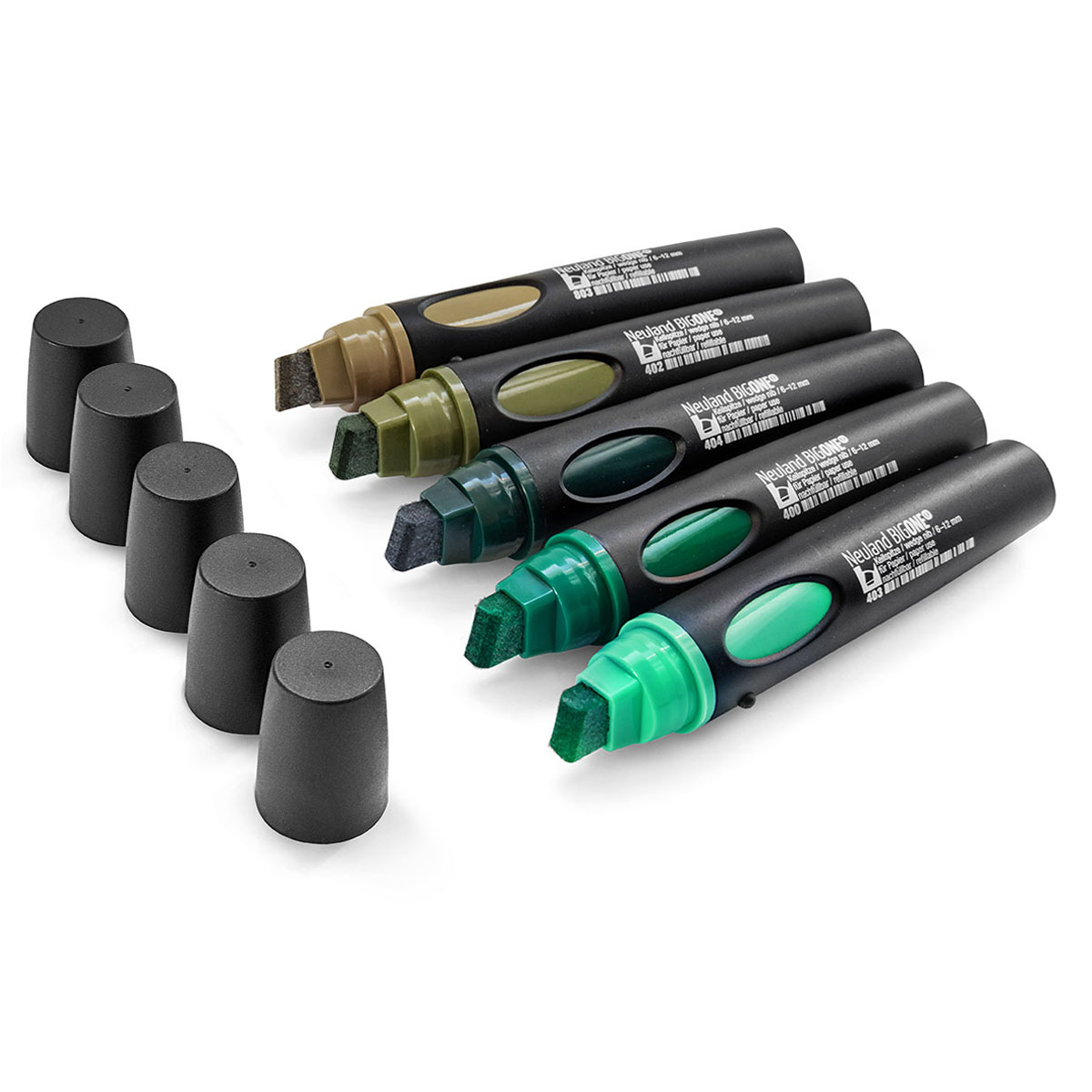 Neuland BigOne® sada No.12 Back to green, klínový hrot