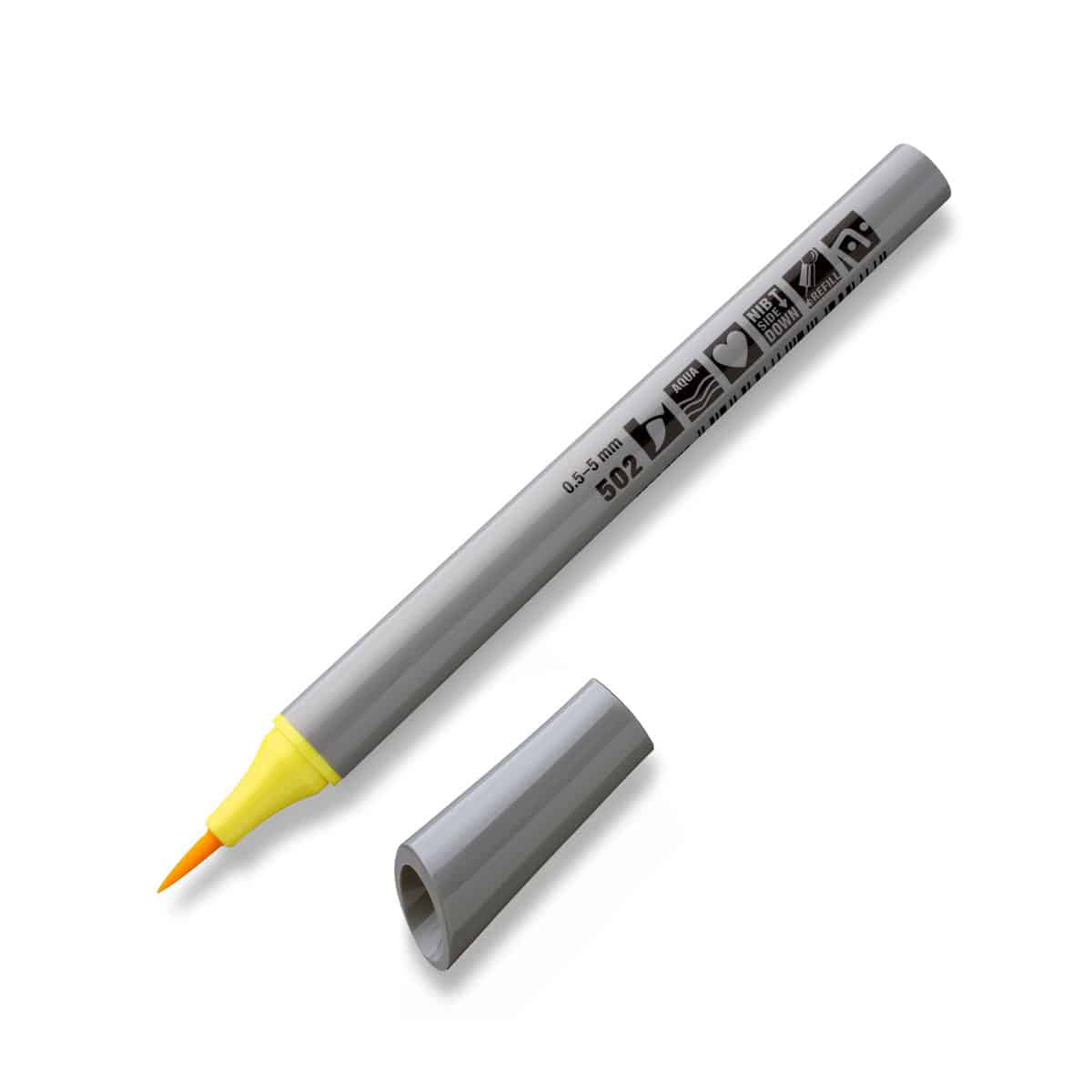 Neuland FineOne® Art pastelově žlutý fix, štětcový hrot