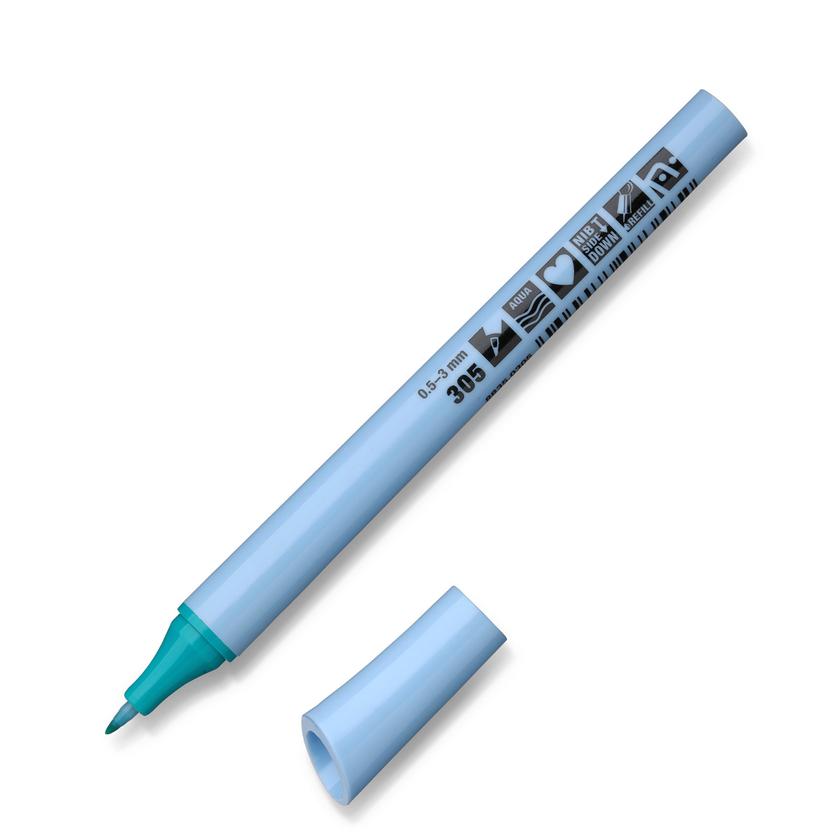 Neuland FineOne® Flex oceánově modrý fix, pružný hrot