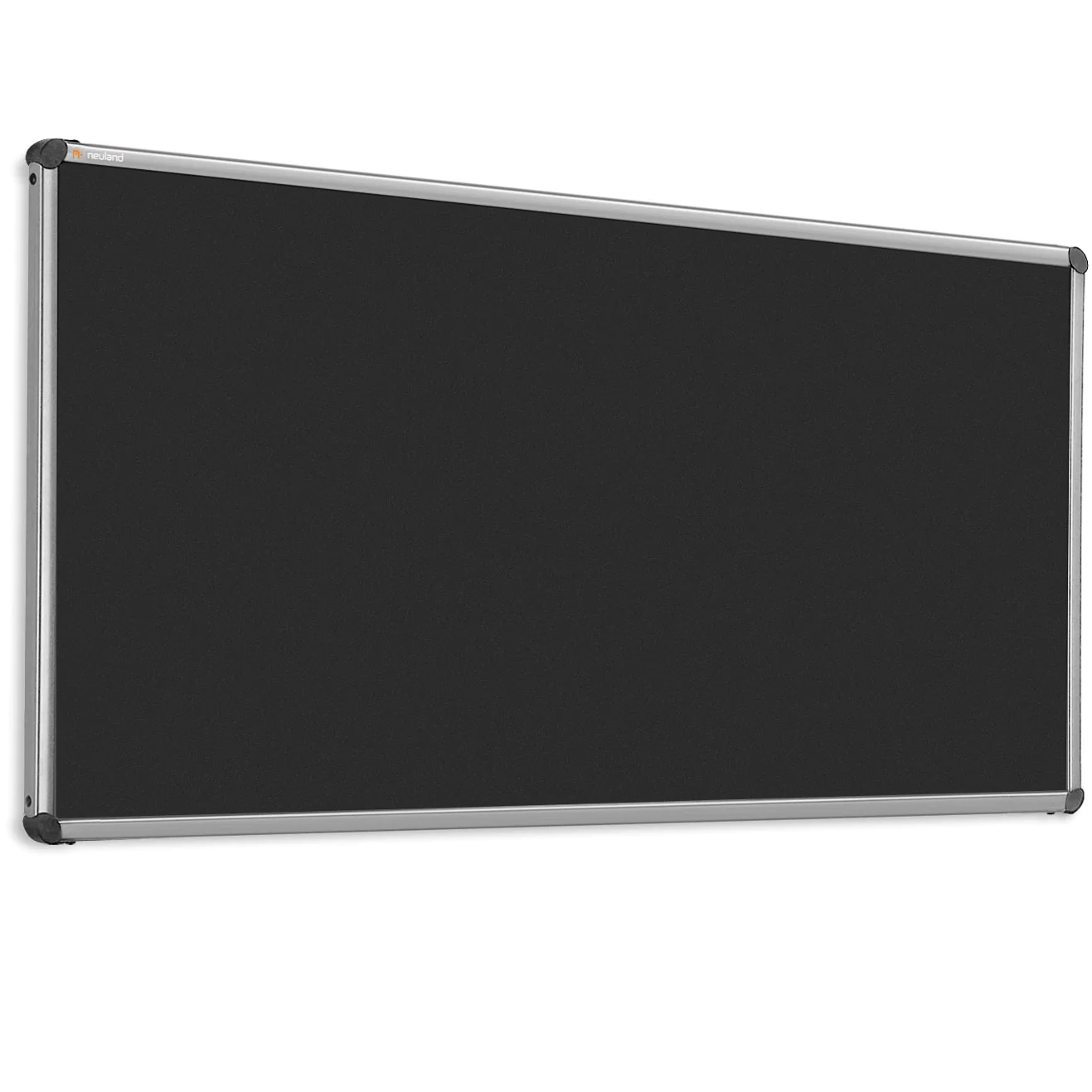 EuroPin® W, nástěnka 100 x 200 cm, černá pěnová deska