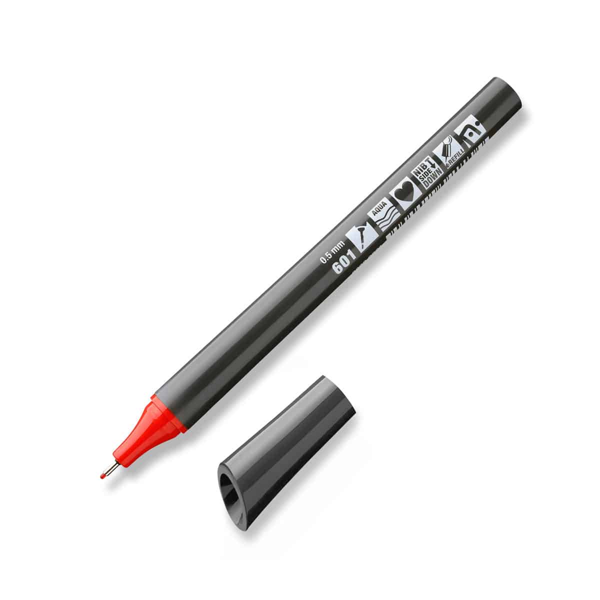 Neuland FineOne® červeno oranžový fix 0,5 mm