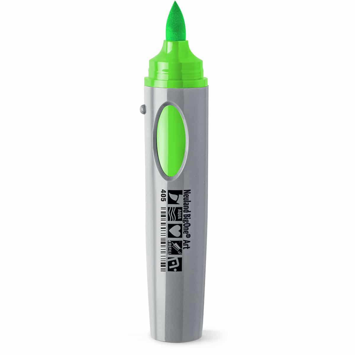 Neuland BigOne® Art neonově zelený, štětcový hrot