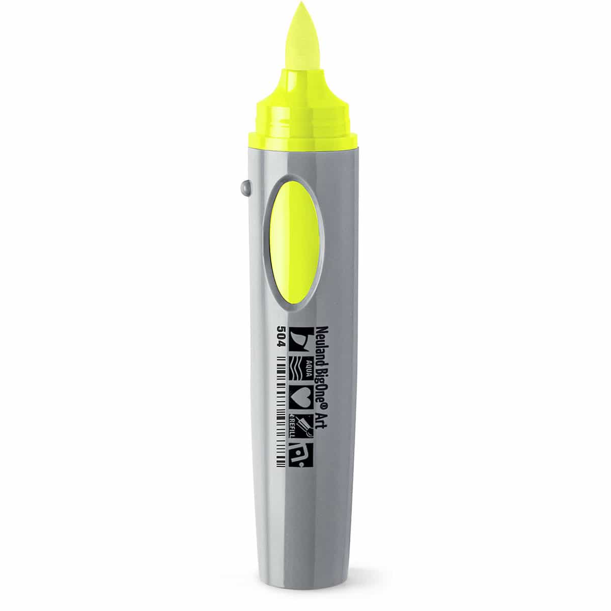 Neuland BigOne® Art neonově žlutý, štětcový hrot