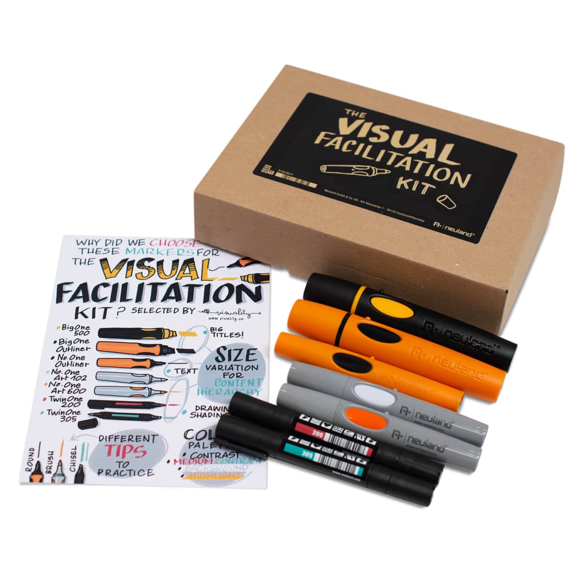 Kit pro vizuální facilitaci - mix fixů