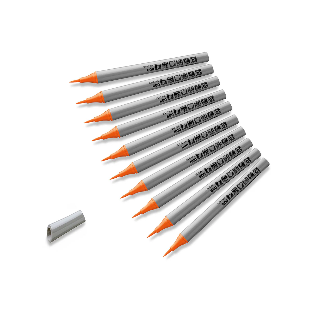 Neuland FineOne® Art, sada 10ks, 600 oranžový
