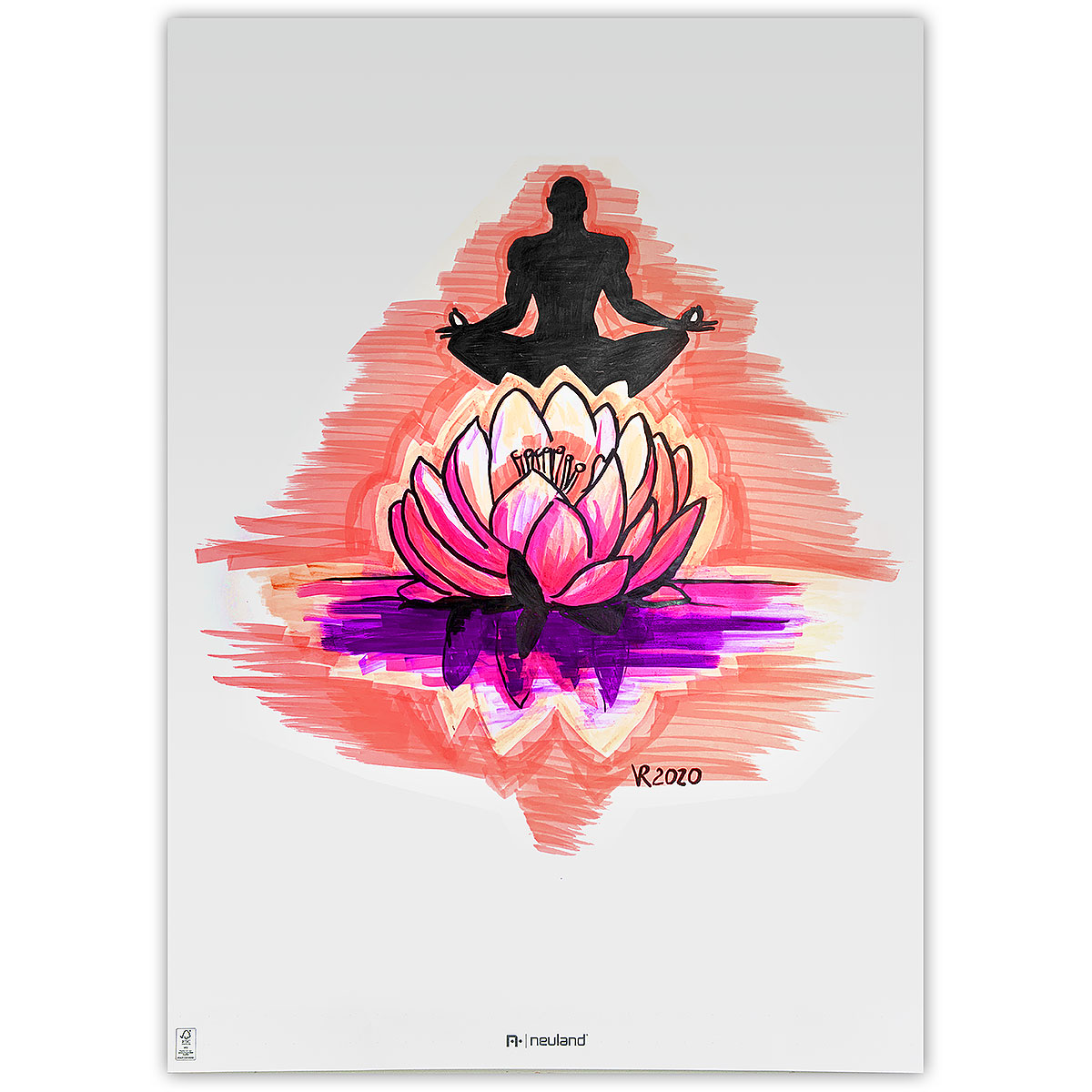 Neuland BigOne® sada No.6 Lucky Lotus, klínový hrot
