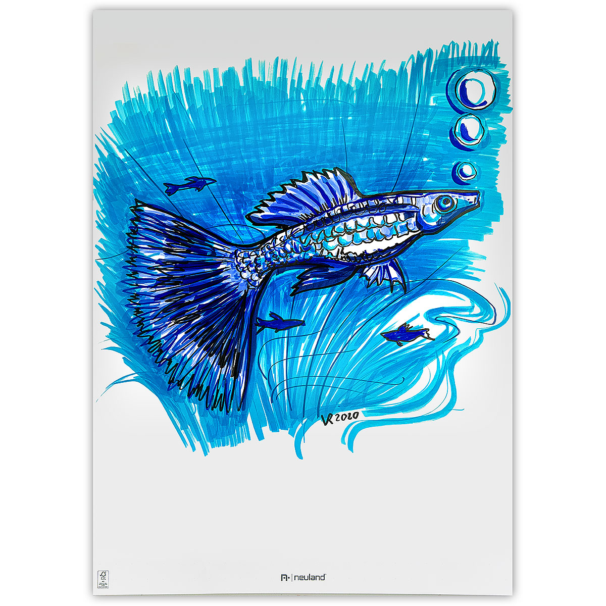 Neuland BigOne® sada No.9 Blue Sky, klínový hrot