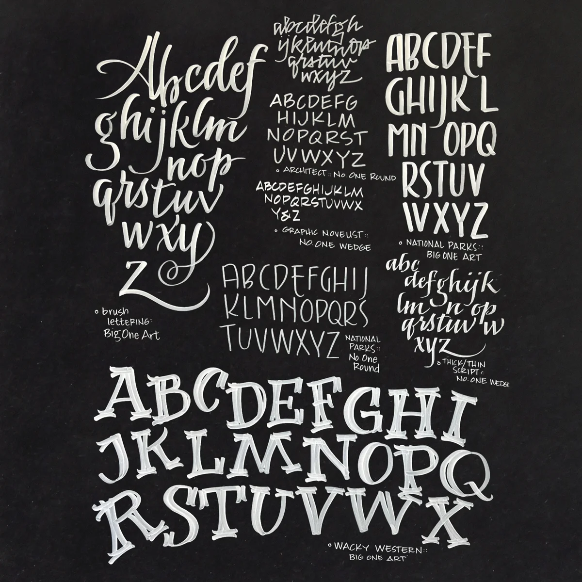 Neuland BigOne® Art Cover bílý fix, štětcový hrot