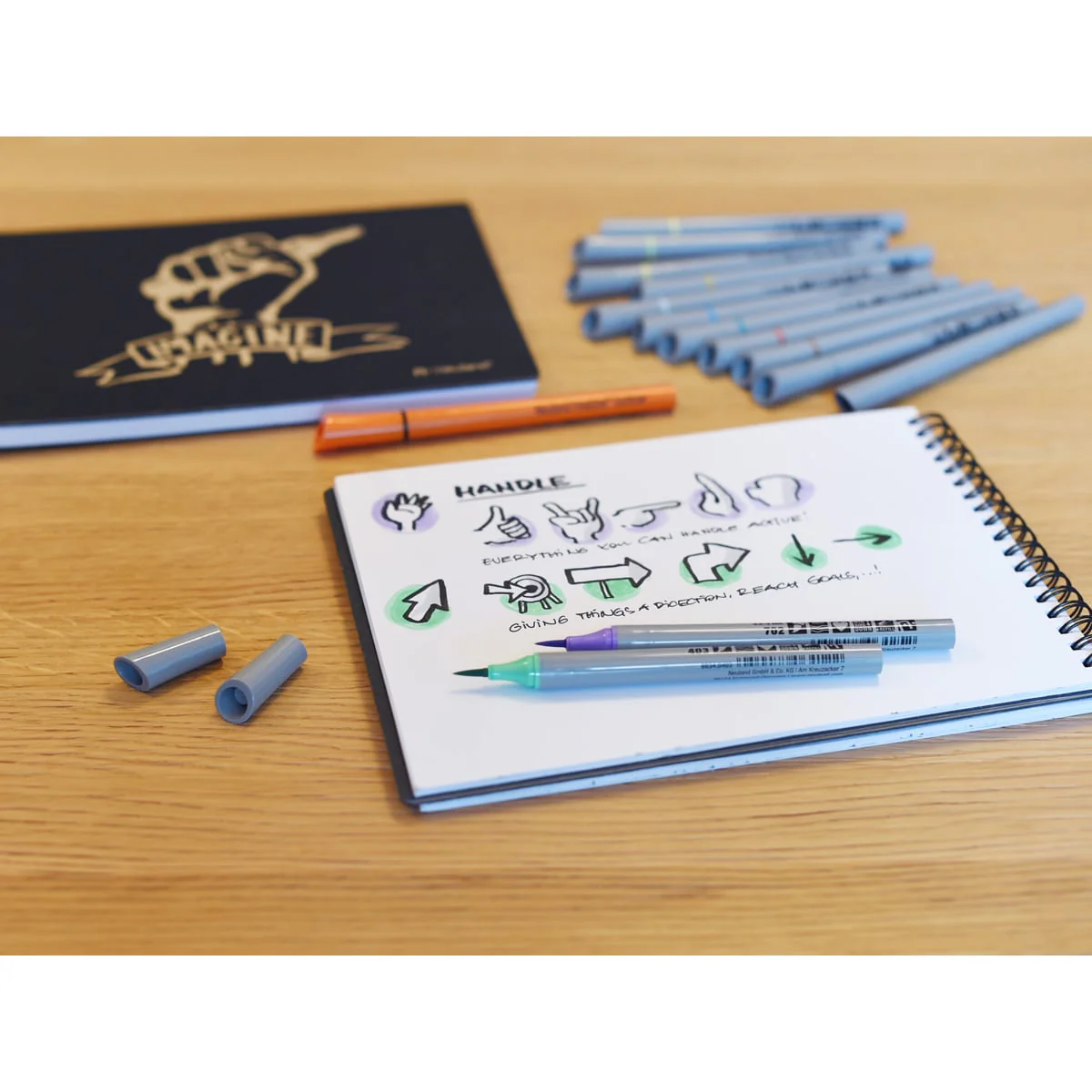 mySketchbook - Sada2: přírodní + černá