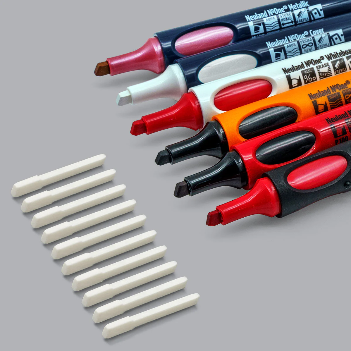 Náhradní klínové hroty 2-6 mm pro fixy Neuland No.One®